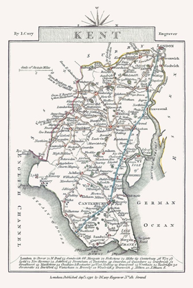 Picture of KENT COUNTY ENGLAND - CARY 1792