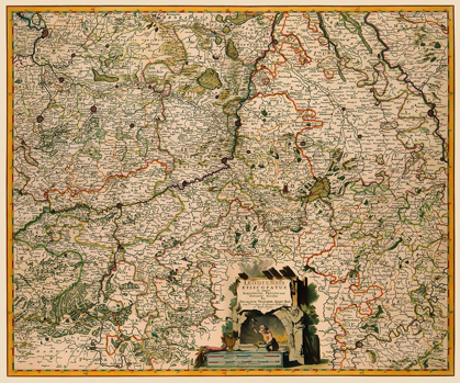 Picture of BENELUX LIEGE BELGIUM - VISSCHER 1681