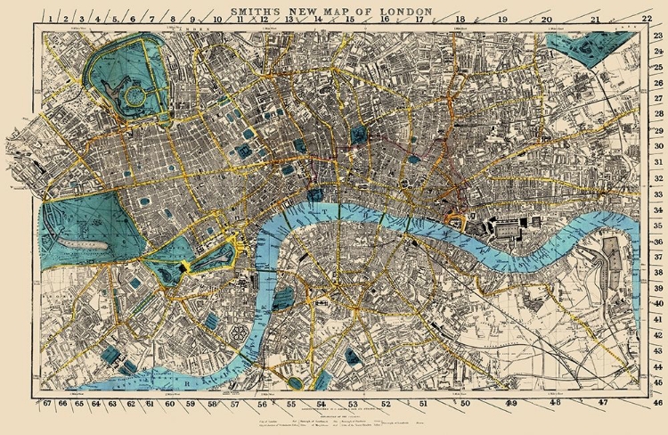 Picture of LONDON ENGLAND - SMITH 1860