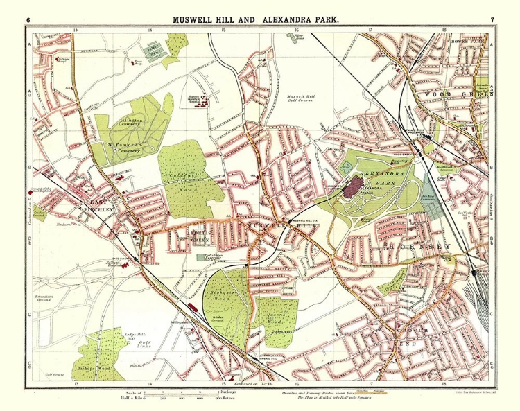 Picture of MUSWELL HILL ALEXANDRA PARK LONDON UK