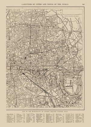 Picture of EASTERN LONDON UK - REYNOLD 1921