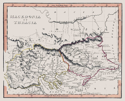 Picture of MACEDONIA THRACIA EUROPE GREECE - FENNER 1830