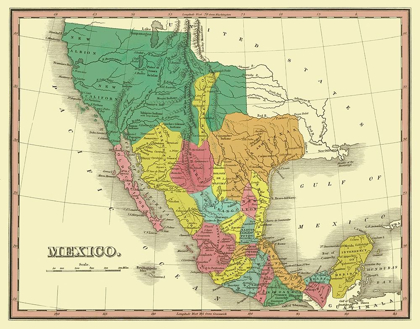Picture of TERRITORIES MEXICO - FINLEY 1831