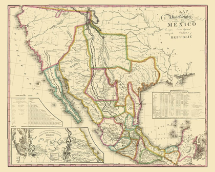 Picture of UNITED STATES MEXICO - TANNER 1826