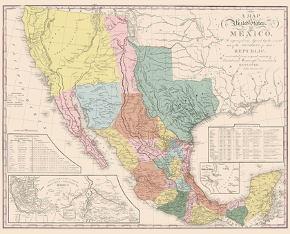 Picture of UNITED STATES MEXICO - TANNER 1847
