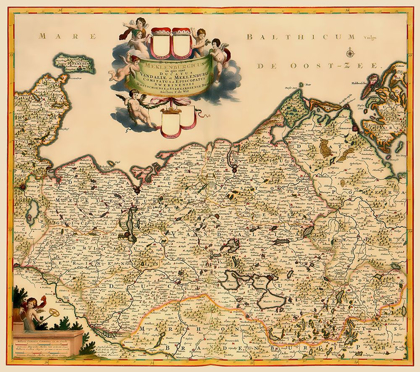 Picture of MECKLENBURG REGION GERMANY - DE WIT 1688