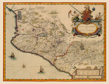 Picture of MEXICO - BLAEU 1635