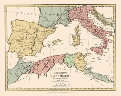 Picture of WESTERN MEDITERRANEAN REGION ITALY SPAIN