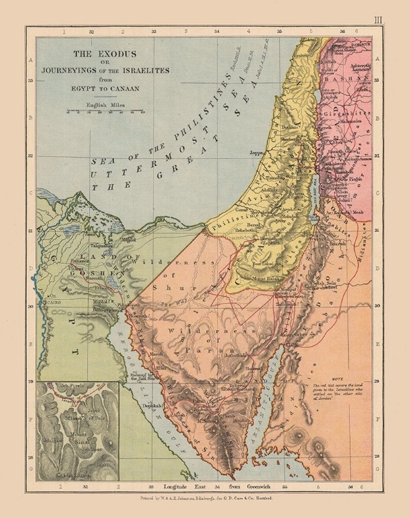 Picture of EXODUS MIDDLE EAST LEBANON ISRAEL JORDAN