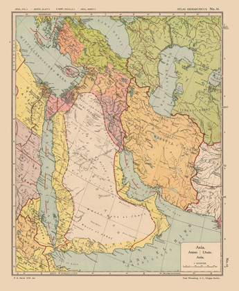 Picture of MIDDLE EAST - STREIT 1913