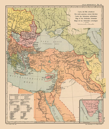 Picture of ORTHODOX ORIENTALS MIDDLE EAST - STREIT 1913
