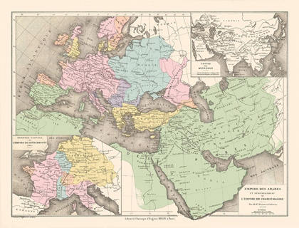 Picture of ARABIAN EMPIRE CAROLINGIAN EMPIRE MIDDLE EAST