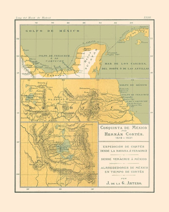 Picture of CONQUEST OF MEXICO 1519 AD TO 1531 AD - ARTERO