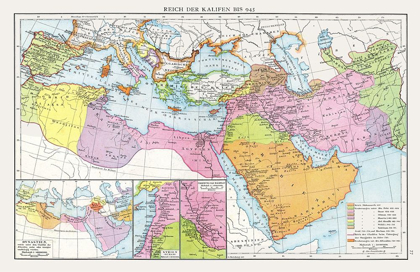 Picture of MIDDLE EAST CALIPHATE TO 945 - DROYSEN 1886