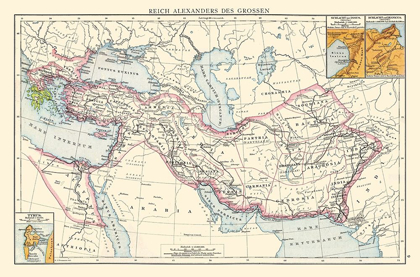 Picture of ALEXANDER THE GREAT EMPIRE MIDDLE EAST GREECE IRAN