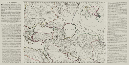 Picture of EASTERN EUROPE MIDDLE EAST - DE LISLE 1731