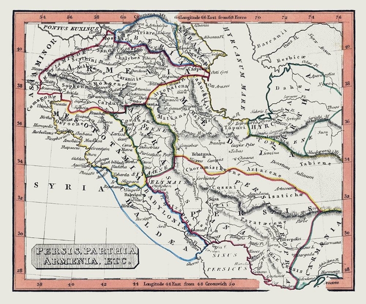 Picture of MIDDLE EAST PARTHIAN EMPIRE PERSIA ARMENIA