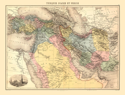 Picture of MIDDLE EAST TURKEY IN ASIA PERSIA - MIGEON 1892