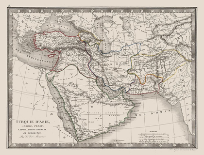Picture of MIDDLE EAST TURKEY IN ASIA ARABIA PERSIA