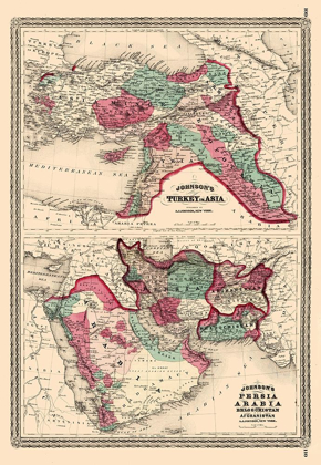 Picture of MIDDLE EAST TURKEY IN ASIA PERSIA ARABIA