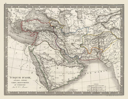 Picture of MIDDLE EAST - MONIN 1839