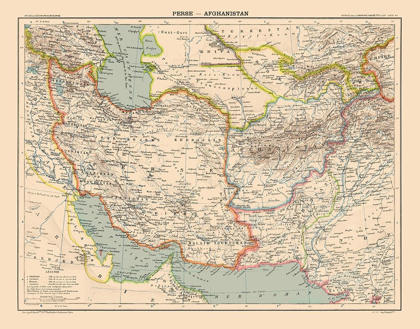 Picture of AFGANISTAN PERSIA PAKISTAN ASIA - SCHRADER 1908