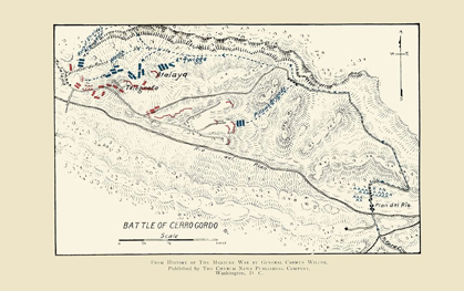 Picture of CERRO GORDO BATTLE 1892