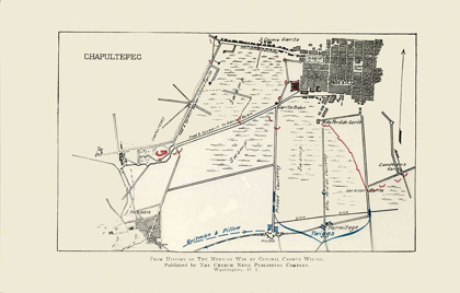 Picture of CHAPULTEPEC BATTLE 1 OF 3 1892