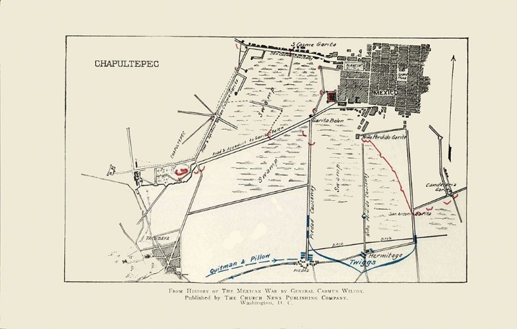 Picture of CHAPULTEPEC BATTLE 1 OF 3 1892