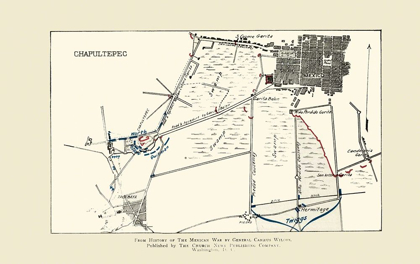 Picture of CHAPULTEPEC BATTLE 2 OF 3 1892