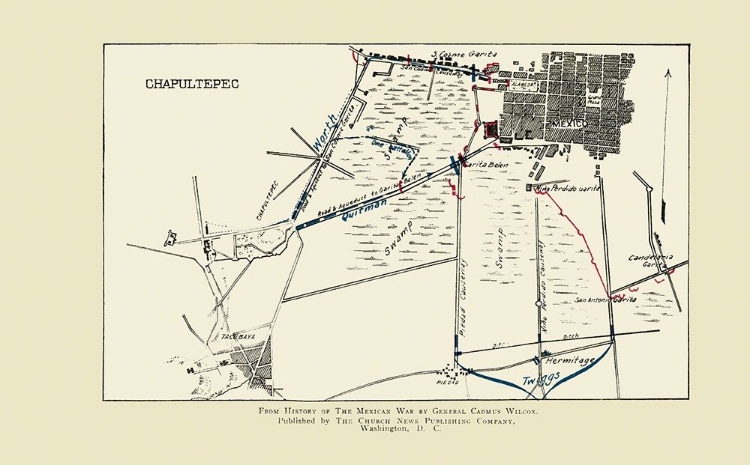 Picture of CHAPULTEPEC BATTLE 3 OF 3 1892