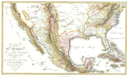 Picture of TERRITORIES MEXICO UNITED STATES - HUMBOLDT 1811