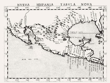 Picture of NORTH AMERICA NEW HISPANIA MEXICO UNITED STATES
