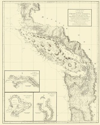 Picture of NORTHWEST AMERICAN COAST - ROBINSON 1798