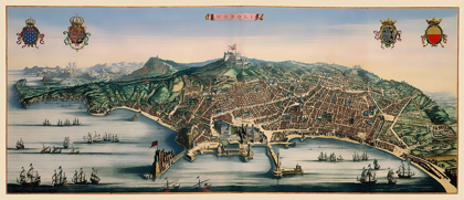 Picture of NAPLES ITALY - MORTIER 1704