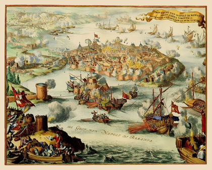 Picture of NAFPLIO CONQUEST GREECE - DEHOOGHE 1686