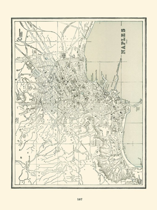 Picture of NAPLES ITALY - RATHBUN 1893