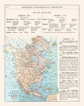 Picture of NORTH AMERICA UNITED STATES MEXICO CANADA