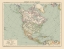 Picture of POLITICAL OF NORTH AMERICA - SCHRADER 1908