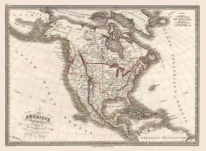 Picture of NORTH AMERICA UNITED STATES MEXICO CANADA