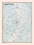 Picture of CHART NORTHERN HEMISPHERE - BARTHOLOMEW 1892