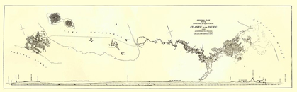 Picture of CENTRAL AMERICA NICARAGUA CANAL ATLANTIC PACIFIC