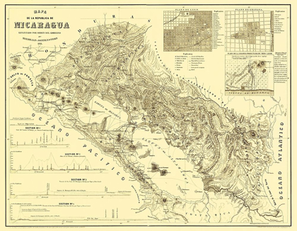 Picture of CENTRAL AMERICA NICARAGUA - MAXMILIAN 1858