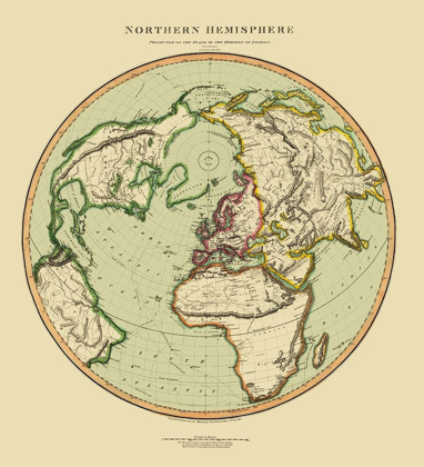 Picture of NORTHERN HEMISPHERE - THOMSON 1816