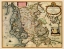 Picture of NORDFRIESLAND DISTRICT GERMANY - BLAEU 1662