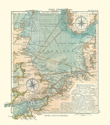Picture of EUROPE NORTH SEA - PERTHES 1914