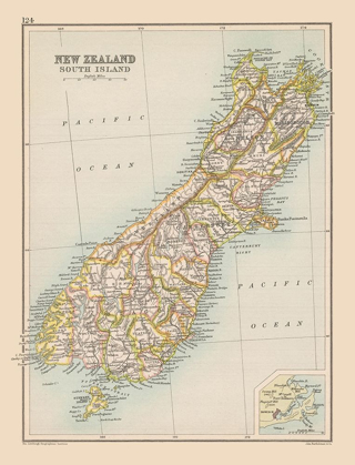 Picture of SOUTH ISLAND NEW ZEALAND OCEANIA - BARTHOLOMEW