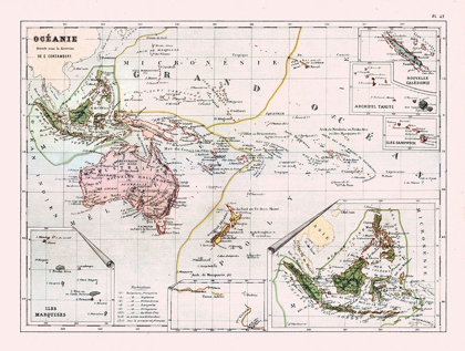 Picture of OCEANIA - CORTAMBERT 1880