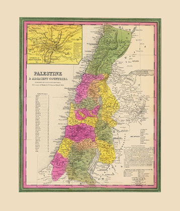 Picture of PALESTINE ISRAEL - MITCHELL 1846