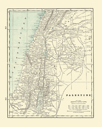 Picture of PALESTINE ISRAEL - RATHBUN 1893